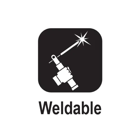 Weldable